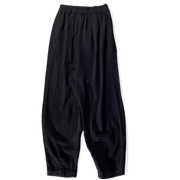 ANAAK PRIMA ARABESQUE PANTS cotton gauze Size 2 Medium cream white - Picture 10 of 14